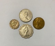 036.英女皇頭像1979硬幣（4枚）