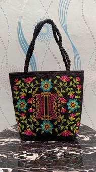 Tote Bag Motif Aster Pintu Aceh / Tas Jinjing Aceh