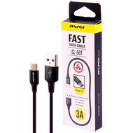 AWEI TYPE-C 3A FAST USB DATA CABLE CL50T