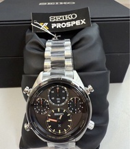 精工Seiko Prospex  Speedtimer 42mm SFJ005 SFJ005P1 Solar watch 太陽能計時碼錶 40週年限定手錶 (世界田徑布達佩斯紀念限量版 間黑款 太陽能
