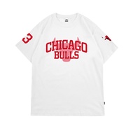 Otsky X 420 Father Men's Chicago Bull Red White Cotton 24s T-Shirt (O) baju t shirt lelaki