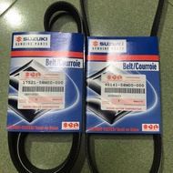 Engine belt (5PK897) and air conditioner (4PK780) for Suzuki Swift