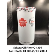 OIL FILTER Sakura C- 1306 -For  EX 200 -2/ EX200-3 / ME NO: 4283860
