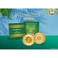 public gold emas 1/2 dinar