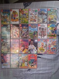 熱門全新Switch遊戲GAME (Mario, FIFA, NBA, 星之卡比, 炸彈人2, Pokemon)