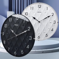 Seiko Water Ripple Dial Decorative Wall Clock QXA794