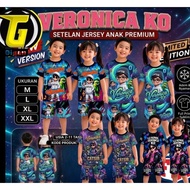 Veronica Jersey children's suit ko2-10 years old, made of drift milano material