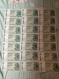 香港匯豐、渣打銀行10元紙幣（面值+150元）