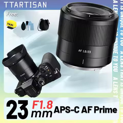 TTArtisan APS-C 23mm F1.8 AF Auto Focus Camera Lens for Fuji Fujifilm XF FX Camera XT10 XT30 XT30II