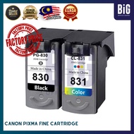 【READY STOCK】CANON PG-830 & CL-831 INK CARTRIDGE | INK CARTRIDGE COMPATIBLE FOR CANON IP2680 MP145 M