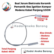 Busi Jarum Pemantik Gas Kompor Tanam Kabel Igniter Ignition Modena