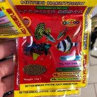 SH Muteki  Makanan ikan Laga beta Guppy Swordtail Sepat Puyu 13gm