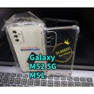 M33 Ready​Ready To Ship In Shockproof Clear Case Cover The Camera For For​ Samsumg Galaxy M52 5G/M52
