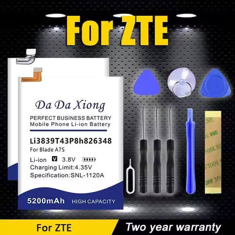 Battery For ZTE Axon Blade Nubia V8 V11 V18 20 A20 A7S A7 M Z999 Router MU5001 MF97B Wifi6 Max View