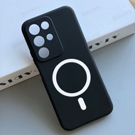 For Realme C85 / C85Pro 4G RMX5253 RMX5555 / 15X Colorful Matte Cover With Magnetic Sticker