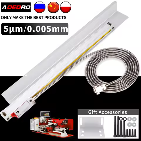 Best Price High Precision Linear Scale ABZ 5micron DRO Encoder 100 150 200 250 300 350 400 450mm Opt