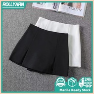 ✅ ✓ ◎ Skirt For Woman Palda Plaid Skirt For Women Black White Skirt With Slit High Waist Women's Sh