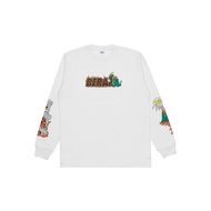 Berak 9420 White DINO Longsleeve T-shirt