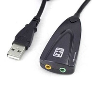 Virtual 7.1 Channel USB Sound Card with China Chipset - 5Hv2