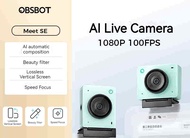 OBSBOT Meet SE Meet 2 1080P100FPS Custom Webcam AI Framing Streaming Camera 1/2.8 Sensor for Desktop