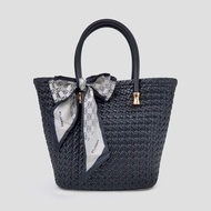 ST.JAMES กระเป๋าสะพายข้าง/กระเป๋าถือ หนัง PU/Vegan รุ่น BASKET (มี 2 สี) | กระเป๋าแฟชั่น ผู้หญิง