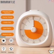 BANANA1JZ Visual Timer, Plastic Focus Aid Countdown Timer, Practical 60 Minute Silent Study Timer Cl