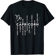 New! Proud Capricorn Zodiac Characteristics S Astrology Sign T-Shirt