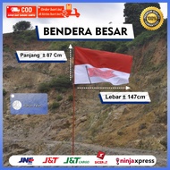 BENDERA MERAH PUTIH BESAR 140 x 87