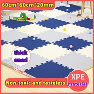 60x60 Thickened 2CM Baby Puzzle Foam Playmat Alas Karpet Tebal Anti-fall