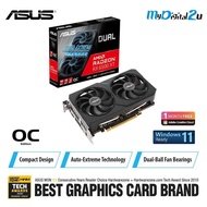 ASUS AMD Radeon RX 6500 XT DUAL V2 4GB GDDR6 GRAPHICS CARD ( DUAL-RX6500XT-O4G-V2 )