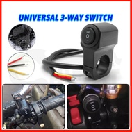 Domino Switch 3way For Mini Driving Light/Hazard/Fog Light/Auxiliary Light Waterproof Universal Swit