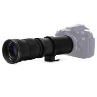 YQ8 420-800mm F/8.3-16 Manual Super Telephoto Zoom Lens   T2 Adapter for Nikon D3200 D3300 D5200 D5500 D7000 D7200 D800