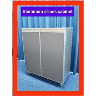 Aluminum shoes cabinet / furniture / almari kasut