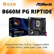 ASRock B660M PG Riptide Motherboard [Support Intel Gen 12 & 13]