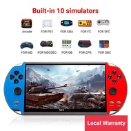 Handheld game console X12 (X7 plus) 5.1” HD Portable Retro Video Game