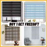 Bidai Tingkap Dapur Moden Tirai Tingkap Bilik Zebra Blinds Curtain Window Roller Blind Curtain Kitchen