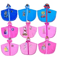 kids waterproof KAPOTE Chracter rain coat for boys and girls Raincoat For Kids Kapote Rain Coat