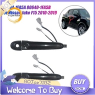 1Pair Front Door Handle Keyless Entry 82644-1FA5A 80640-1FA5B for Nissan Juke F15 2010-2019 Car Indu
