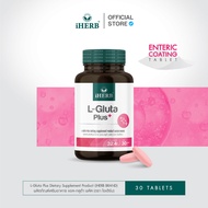 L-Gluta Plus [1 Bottle 30 Tablets] Concentrated Glutathione Dietary Supplement Product iHERB Brand [
