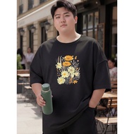 2Y926 [AIYOU] Lelaki Baju T Shirt Men Tshirt 1XL-5XL Clothes Seluar Crop Top Korean Style Plus Size