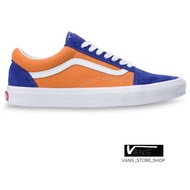 VANS OLD SKOOL P&C ROYAL BLUE APRICOT BUFF SNEAKERS สินค้ามีประกันแท้