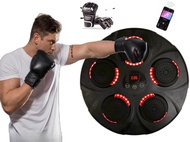 XUHAOAI Smart Electronic Music Boxing Machine,Rechargeable Wall Mounted Boxing Machine,Electronic Fo