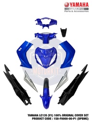 YAMAHA LC135 LC 135 135LC 135 LC V1 OLD 100% ORIGINAL HLY BODY COVER SET COVERSET 1S8-F0000-00