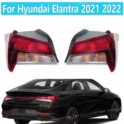For Hyundai Elantra 2021 2022 Halogen Car Rear Tail Light Turn Signal Light Stop Brake Lamp Accessor