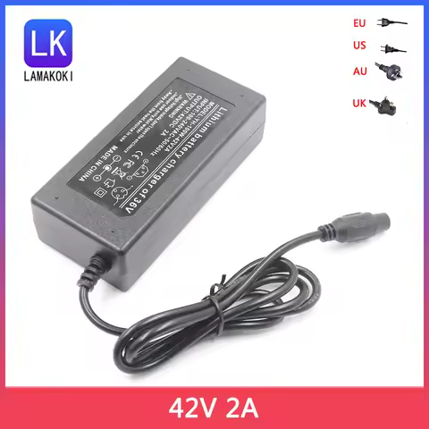 42V 2A US EU Plug Power Suppky Adapter Charger For 2 Wheel Self Balancing Scooter For Hoverboard Uni
