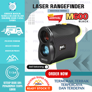 PRAYATECH Rangefinder 600m 600 meter Laser Teropong Ukur Jarak Range Finder Digital 500 meter 500m n
