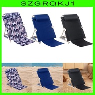 [szgrqkj1] Lifting Bed Backrest Sit up Back Rest Foldable Multi Function Bed Chair with Pillow for Dormitory Outdoor Camping