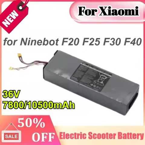 For Xiaomi 36V 7800/10500mAh for Ninebot F20 F25 F30 F40 Electric Scooter Accessories