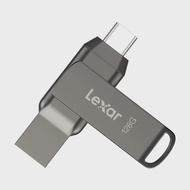 Lexar | Lexar JumpDrive Dual Drive D400 USB 3.2 Type-C Type-A Flash Drive for Metal Housing Storage 