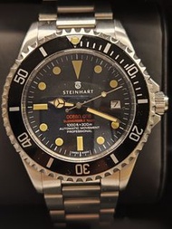 Steinhart Ocean One vintage RED Diver Watch 淨錶